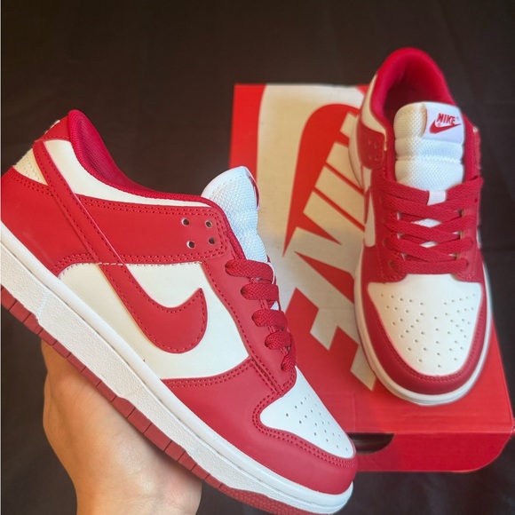 Nike Shoes - Nike Dunk Low Red size 6.5 women’s
